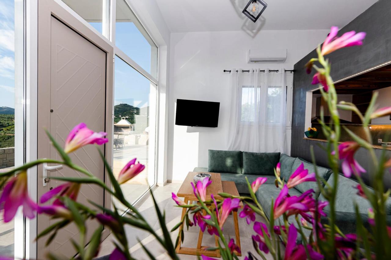 Rikanthos Stone Sea View Apartment Ι Faleliana Luaran gambar